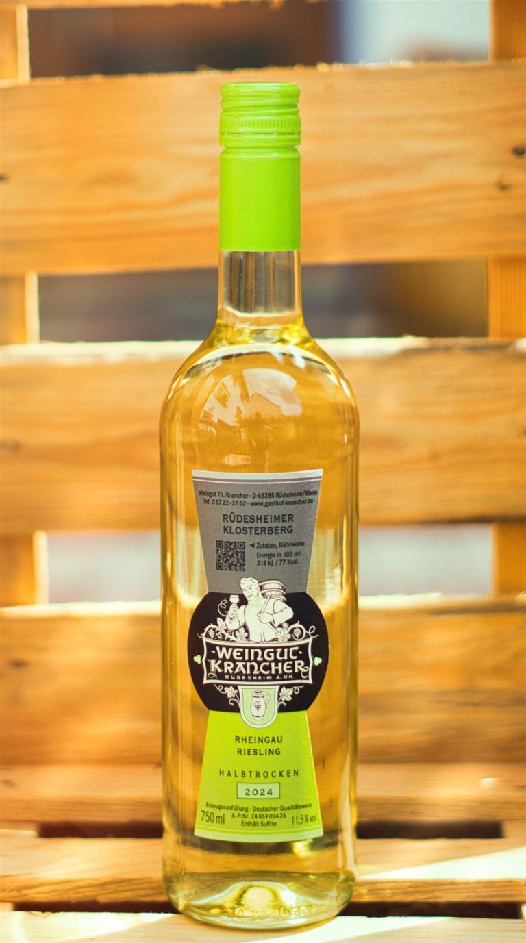 2024 Rüdesheimer Klosterberg, habtrocken